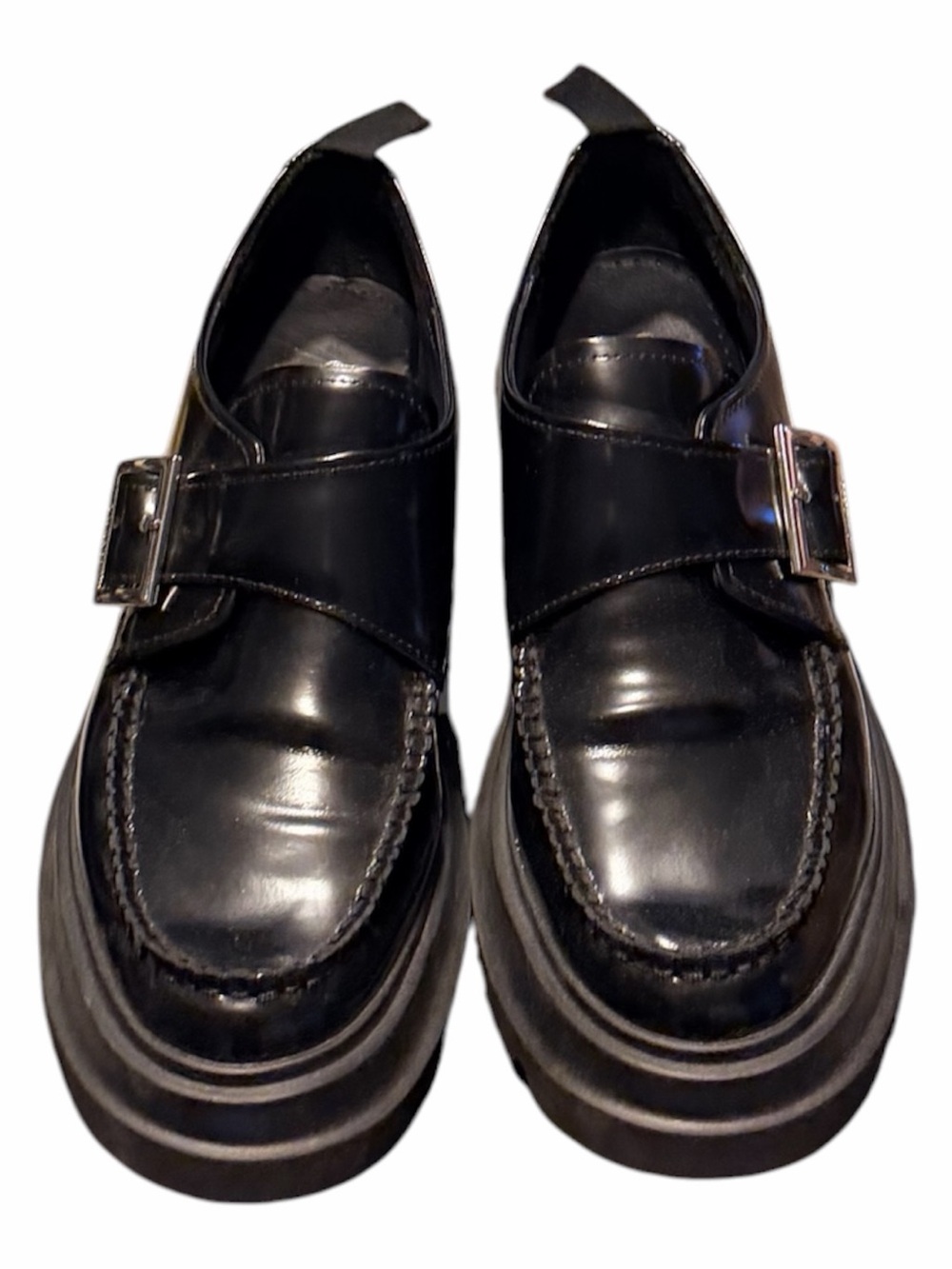 GH Bass & Co Derby Platform Loafers